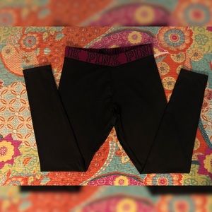 ❗️SOLD❗️Victoria’s Secret PINK Yoga Legging maroon